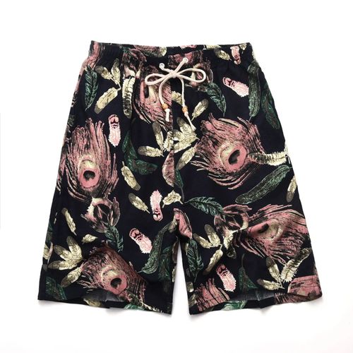 Short De Plage Pour Hommes,Séchage Rapide,Pantalon De Natation,Ficelle,Taille Élastique,Vêtements D'été