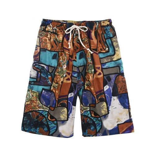 Short De Plage Pour Hommes,Séchage Rapide,Pantalon De Natation,Ficelle,Taille Élastique,Vêtements D'été