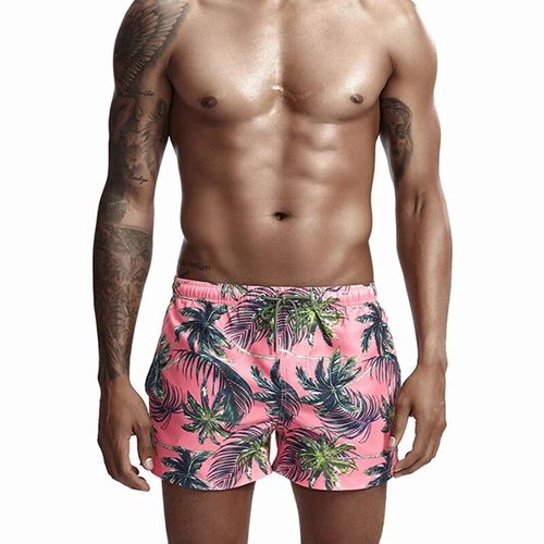 Short De Bain Imprimé Feuilles Pour Hommes,Séchage Rapide,Pour Surf,Gay,Rose,Maldives,Pantalon De Plage Xl
