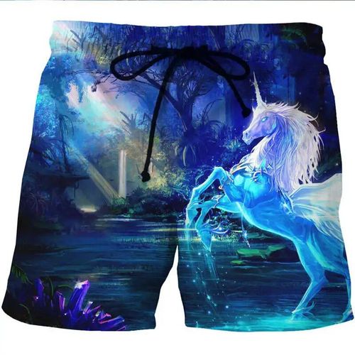 Short De Plage Pour Hommes,Pour Sports Aquatiques,Pantalon Cheval,Impression 3d,Surf Galaxie,Court,Cordon De Serrage,Voyage,Planche De Surf,Été S-6xl