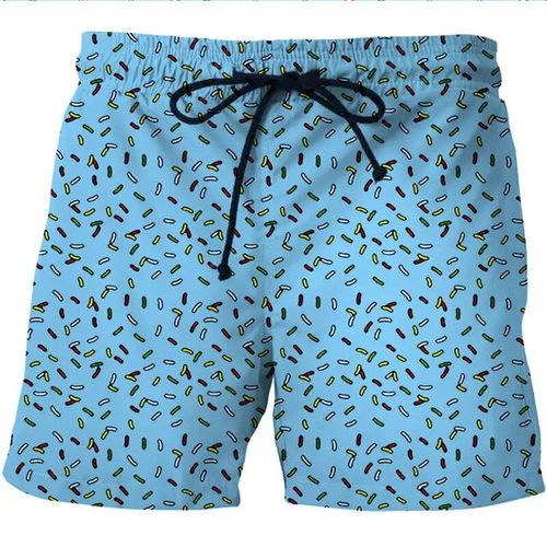 Short De Plage Pour Hommes,Pantalon De Sport Aquatique,Marque À Pois,Ample,Poche,Surf,Voyage