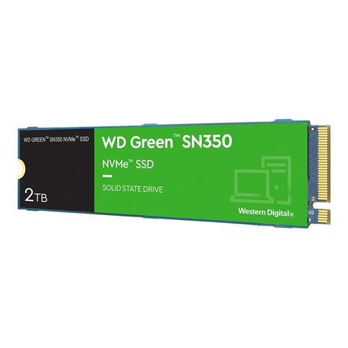 WD Green SN350 NVMe SSD WDS200T3G0C - SSD - 2 To - interne - M.2 2280 - PCIe 3.0 x4 (NVMe)