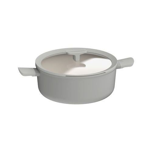 Marmite Antiadhérente Avec Couvercle Balance Moonmist 28cm