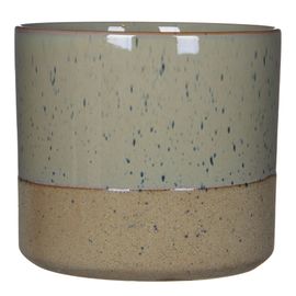 Cache-Pot En Céramique Crème D20,5