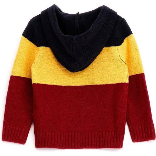 Pull À Capuche Enfant Colorblock