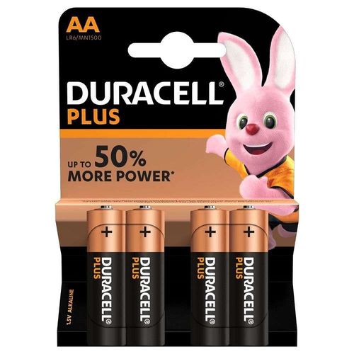 Duracell Plus Power MN1500 - Batterie 4 x type AA - Alcaline