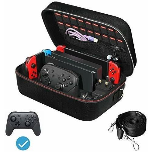 Etui Pour Nintendo Switch Housse Sacoche De Transport Rigide Anti Choc Pochette