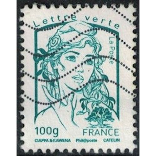 France 2013 Oblitéré Used Marianne Ciappa Et Kawena Lv 100 Gr Y&t Fr 4776 Su