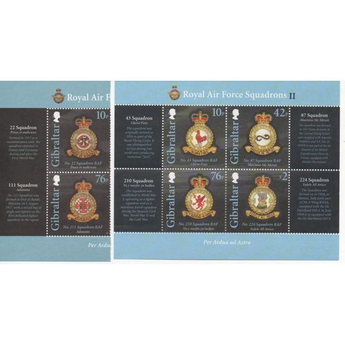 Gibraltar Timbres Royal Air Force 2013