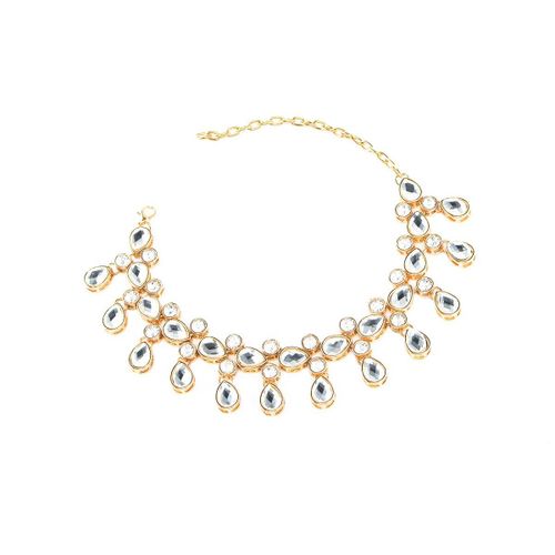 Bracelet De Cheville En Cristal Strass Pour Femmes, Bijoux De Plage Maxi, Chaîne De Pied, Pour Pieds Nus, Sandale, 1 Pièces