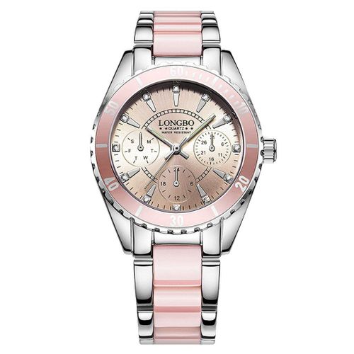 Montre Bracelet De Luxe Pour Femmes, En Céramique Et Alliage, À La Mode