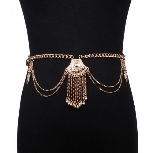 Mydaner Bijoux Tendance Vintage, Maxi Pompon, Chaîne De Taille, Pour Mariage, Chaîne De Ventre, Pour Femmes, Tendance, Collection 2017