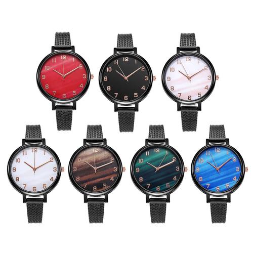 Montre À Quartz Lumineuse Pour Femmes, Montre Numérique En Cuir Mat, Montre À Quartz De Luxe Militaire, Montre Bracelet En Cuir Pour Hommes