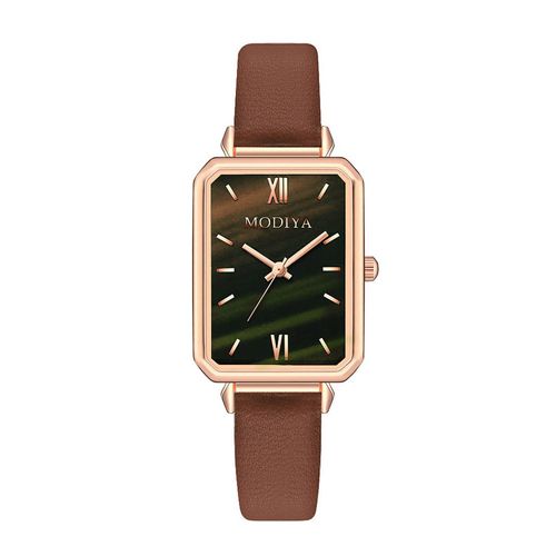 Montre De Luxe Rétro Pour Femmes, Petite Montre Carrée Légère Pour Dames, Montre Bracelet De Luxe Romantique En Or Rose