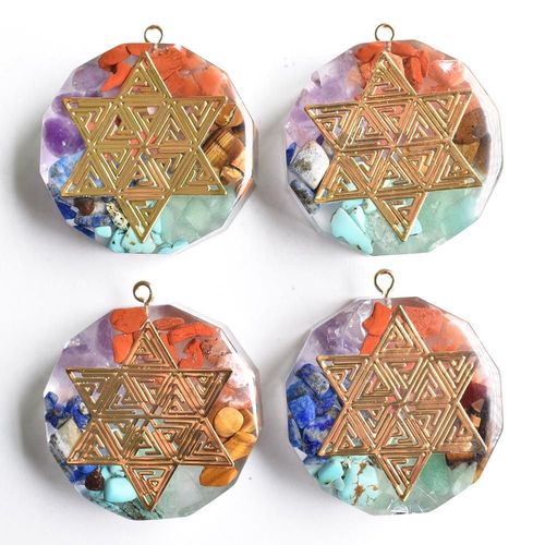 Pendentifs En Pierre Naturelle, Améthystes, Lapis Lazuli, 7 Couleurs, Style Rétro Coloré, Breloques Rondes, Vente En Gros, 4 Pièces/Lot, Livraison Gratuite, 2020