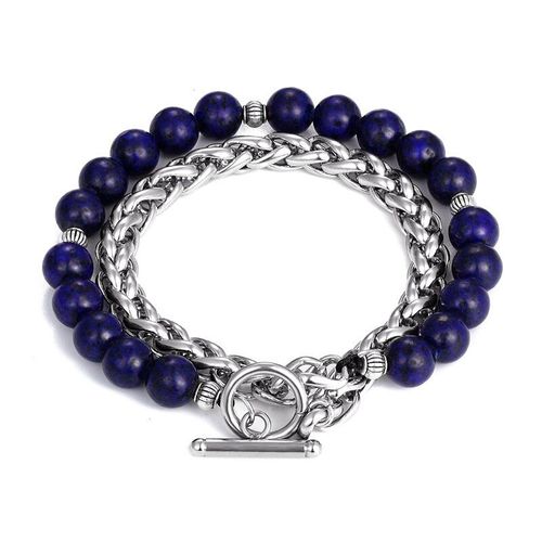 Bracelet ¿Il De Tigre En Pierre Perlée Pour Homme Et Femme, Fait À La Main, Chaîne En Acier Inoxydable, Bijoux De Yoga, Livraison Directe