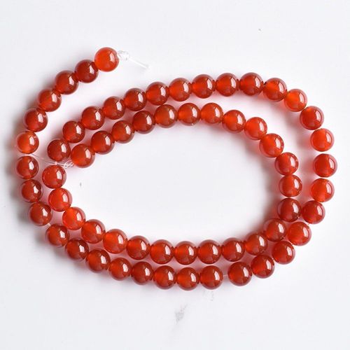 Perles Rondes En Onyx Rouge Naturel, Pour La Fabrication De Bijoux, Collier, Bracelet, Bricolage, 4 6 8 10 12mm, Vente En Gros, Livraison Gratuite