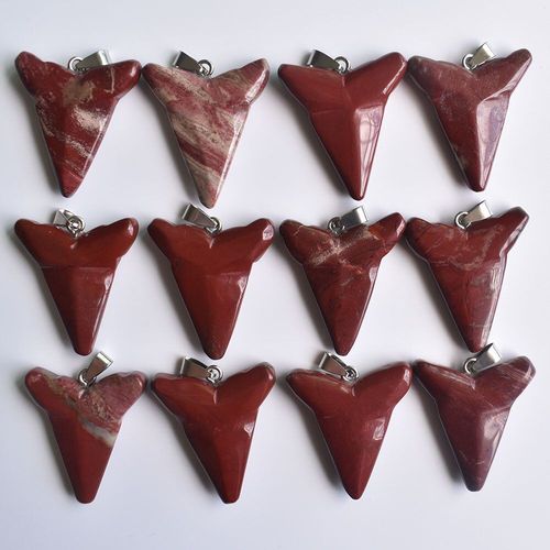 Pendentifs En Forme De Dents De Requin, Pierre Arc En Ciel Naturelle De Haute Qualité, Pour La Fabrication De Bijoux, Vente En Gros, 12 Pièces/Lot, Nouvelle Mode, Livraison Gratuite