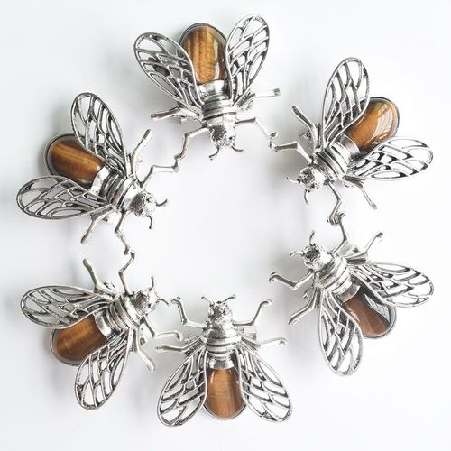 Pendentif Pour La Fabrication De Bijoux, 8 Pièces/Lot, Collier En Pierre D'oeil De Tigre Naturelle De Haute Qualité, Vente En Gros, Livraison Gratuite, 2020