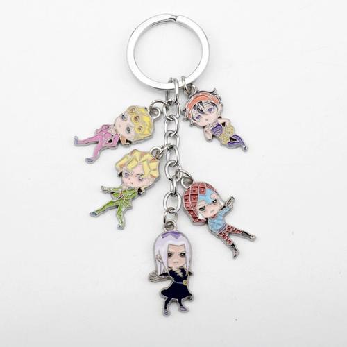 Porte Clés Métal, Dessin Animé Tueur Reine Arc Flèche Josuke Jotaro Higashikata Kujo Collier