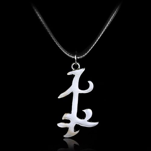 Collier En Os De La Ville Des Instruments Mortal, Pendentif Vintage, Puissance Angelique, Runes, Cadeau Pour Hommes Et Femmes, 30
