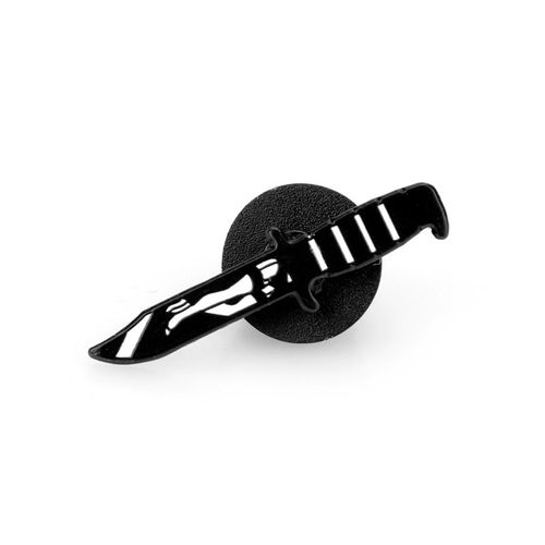 Broche Punk En Émail Pour Femmes Et Hommes, Petite Épingle En Forme De Rose Blanche Et Noire, Avec Icône Gothique, Épingle À Revers, Badge Bijoux Cadeaux