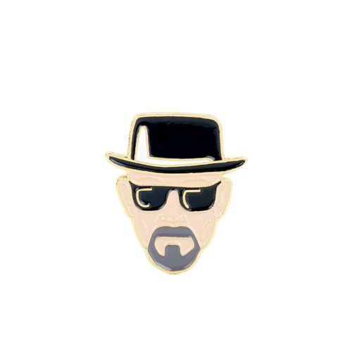 Broches Blanches En Émail, Badge De Télévision, Mauvais Badge, Revers, Sac À Dos, Manteaux, Bijoux Pour Hommes Et Femmes, Cadeaux