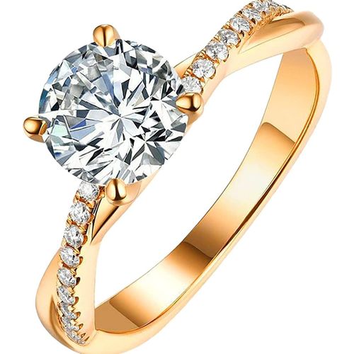 Bagues De Mariage Carrées En Zircon Plaqué Argent Pour Femme, Bijoux De Couple, Cadeau Pour Petite Amie, À La Mode