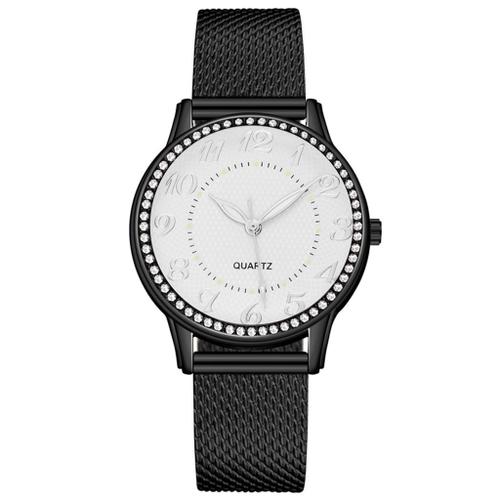 Montre Japonaise De Luxe Pour Femme, À Quartz, Avec Bracelet En Acier Inoxydable, Étanche, Cadran Blanc, Produit De Grande Marque