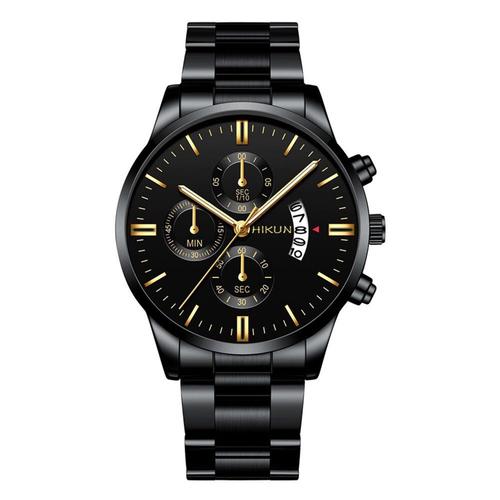 Montre À Quartz Pour Hommes, Élégante, Minimaliste, Avec Bracelet En Acier, Cadran, Ultra Mince, Mode De Luxe, Cadeau