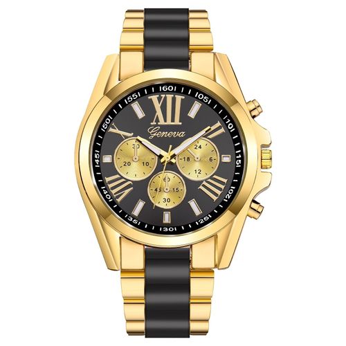 Montre À Quartz En Acier Inoxydable Pour Hommes, Bracelet De Luxe, Romantique, À La Mode, Décontracté, En Or Rose
