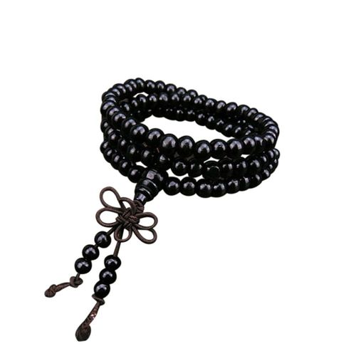 Bracelet En Bois De Santal Naturel 108, 6mm, Perles En Bois, Bijoux Pour Femmes, Pendentif, Accessoires, Cadeau