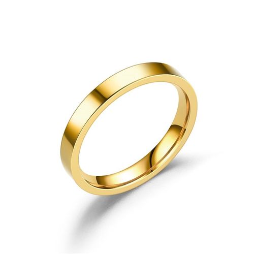 Bague En Titane Et Acier Inoxydable Pour Hommes Et Femmes, Anneau De Fiançailles, Lisse Et Simple, Couleur Noir/Or/Argent, Bijoux De Couple, 2mm