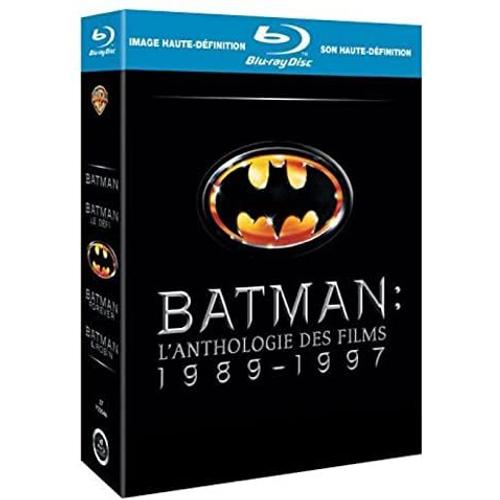 Batman - Coffret Collector Blu-Ray Digipack L'anthologie 4 Films (1989-1997)
