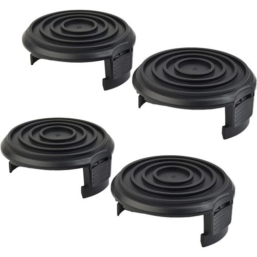 4 Pièces Lot de 4 capuchons de bobine de rechange compatibles avec les coupe-bordures électriques Parkside PRT550 A1 A3 91105342 FRT550 A1 311404