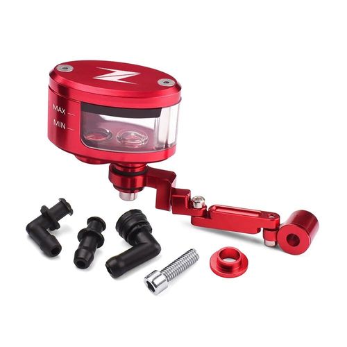 Tasse De Réservoir D'huile Pour Moto,Frein Et Embrayage Pour Kawasaki Z400 2019 Z900 Z1000 Z800 Z750 Z300 Z650 - Type Red-A