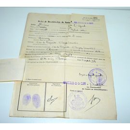 Feuille De Démobilisation Du 7 Août 1940, Saint-Nicolas-De-La-Grave