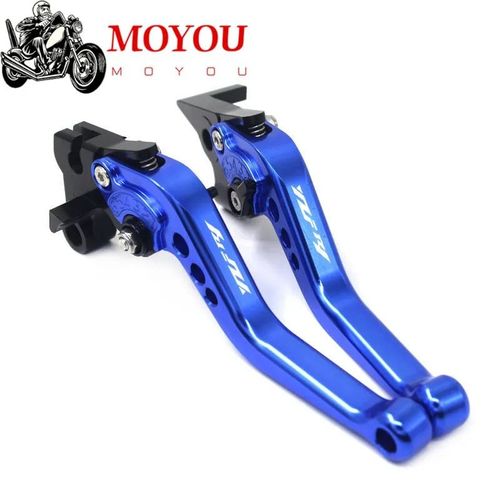Pour Yamaha Yzf R1 Yzf-R1 Yzfr1 R1 2002 2003 Moto Court Cnc Réglable Frein Leviers D'embrayage - Type Blue