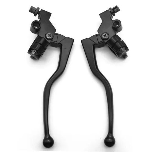 Leviers De Frein Et D'embrayage De Moto Noirs,Câble De Frein Avant,Honda Cg 125,Alliage D'aluminium,Hurbike - Type A