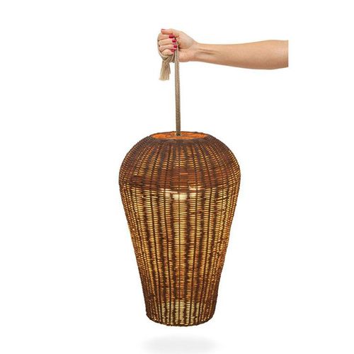 Saona Suspension Sans Fil Extérieure Rechargeable Avec Télécommande H50cm