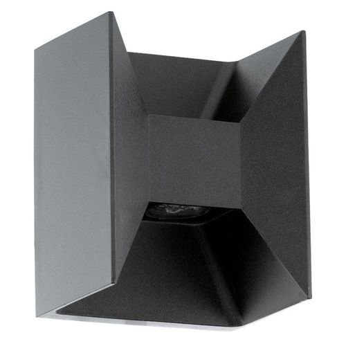Morino Applique D'extérieur Led 2 Lumières Aluminium H18cm