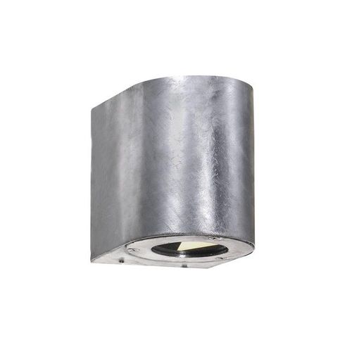 Canto Applique D'extérieur Led 2 Lumières Métal H10,5cm