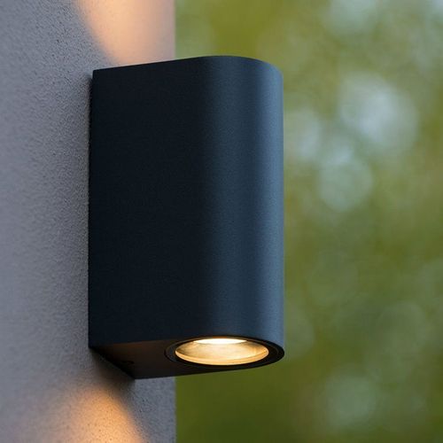 Boogy Applique D'extérieur 2 Lumières Métal H15cm