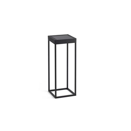 Kasp Lampe À  Poser Sans Fil D'extérieur Solaire & Rechargeable Aluminium H30cm