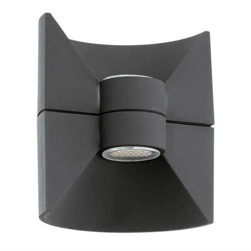 Redondo Applique D'extérieur Led 2 Lumières Aluminium H18cm