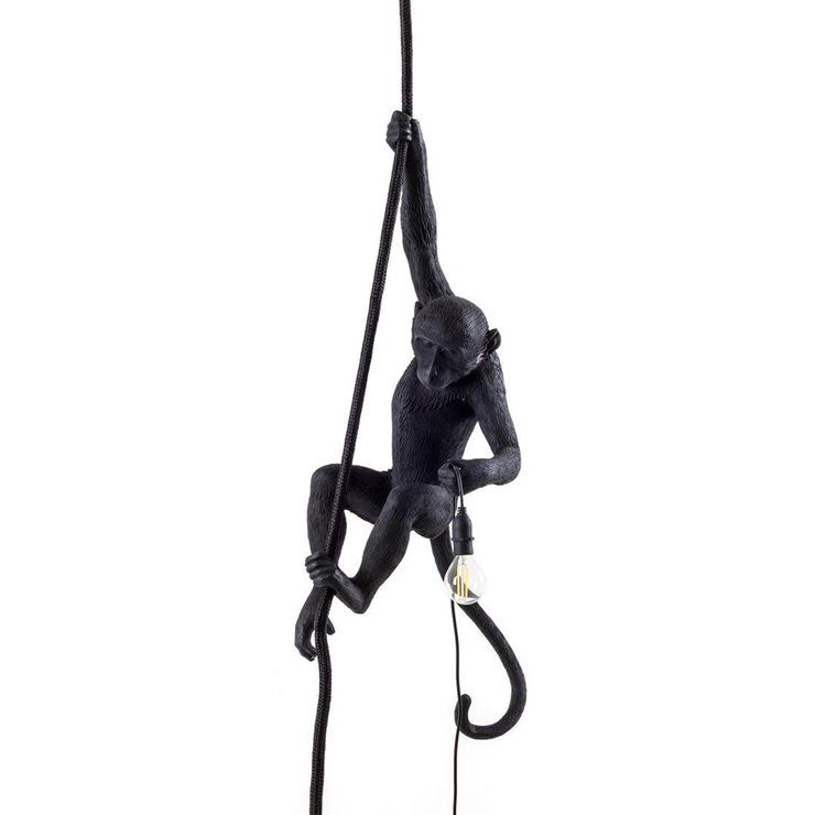 Monkey Suspension D'extérieur Singe Suspendu H80cm