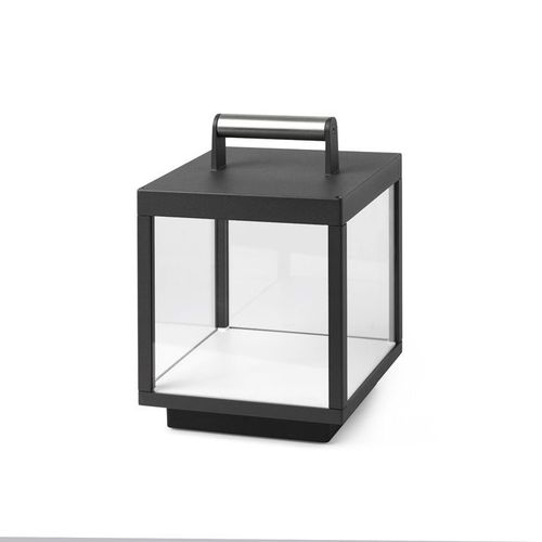 Kerala Lampe Baladeuse Led D'extérieur Rechargeable Métal/Verre H27cm