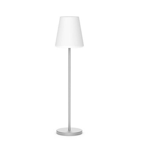 Lola Slim Lampadaire D'extérieur Led Solaire Rechargeable Avec Télécommande H120cm