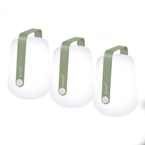 Balad Lot De 3 Lampes Nomades Led D'extérieur H12cm