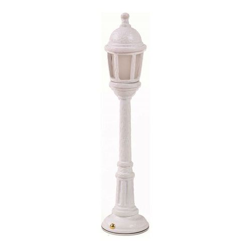 Street Lamp Lampe Baladeuse Led D'extérieur Rechargeable Résine H42cm
